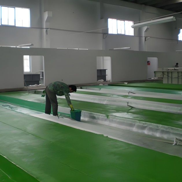 醴陵防腐蚀地坪,环氧玻纤地坪，玻纤工业地坪，环氧玻纤布地坪,乙烯基玻纤布地坪产品图1